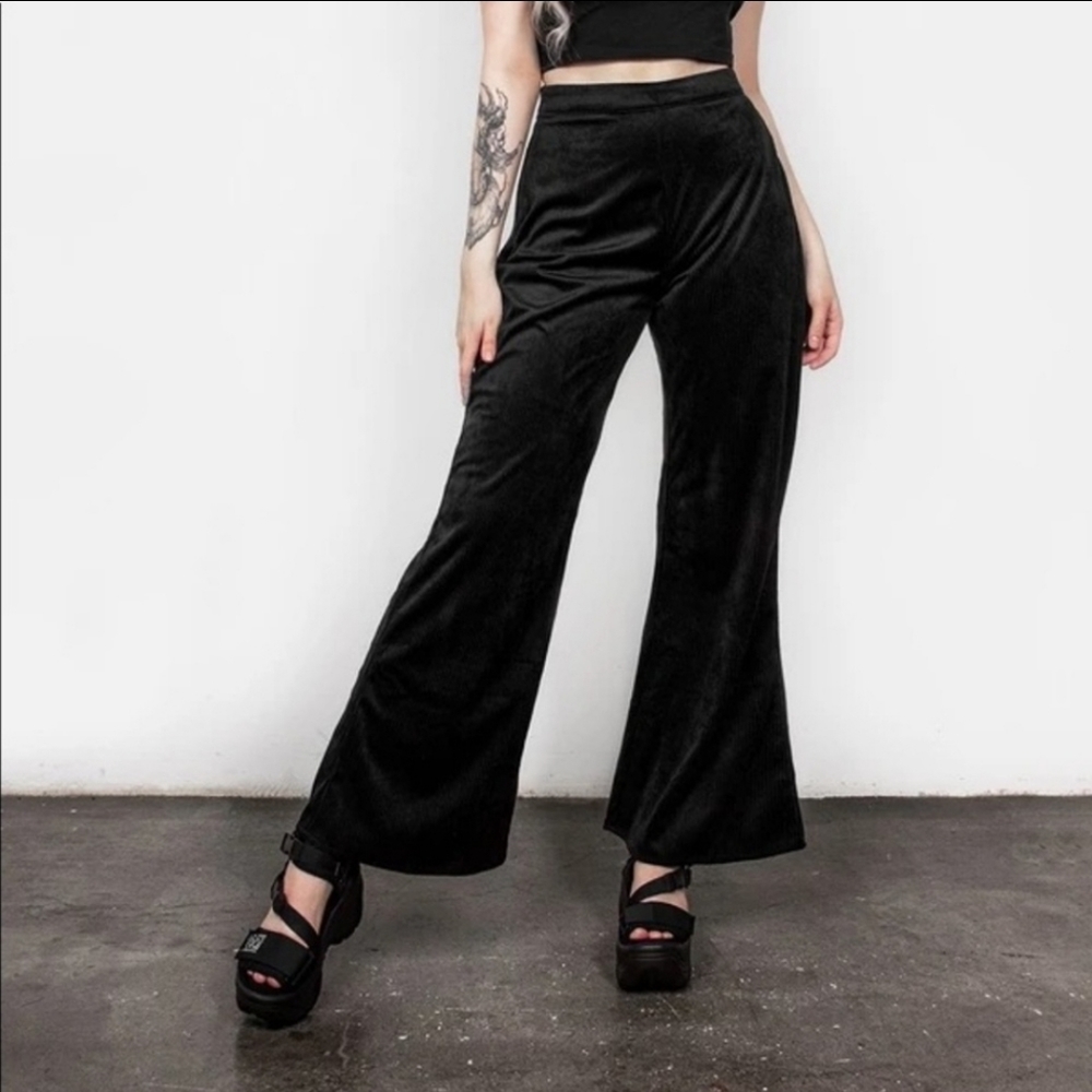 Disturbia Joplin Ribbed Flares